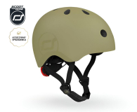 Scoot & Ride Kask Ochronny S-M dla dzieci 3+ Olive - 1265386 - zdjęcie 2